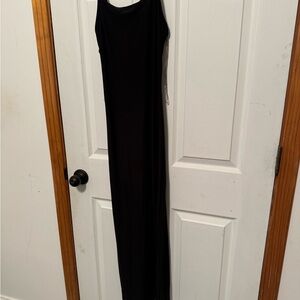 Elegant Black Maxi Dress